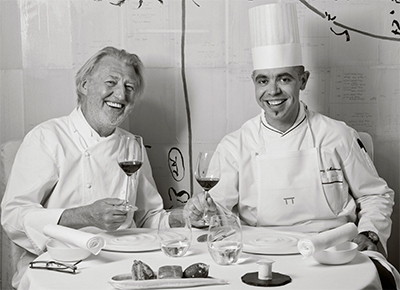 Pierre Gagnaire et Thierry Mechinaud
