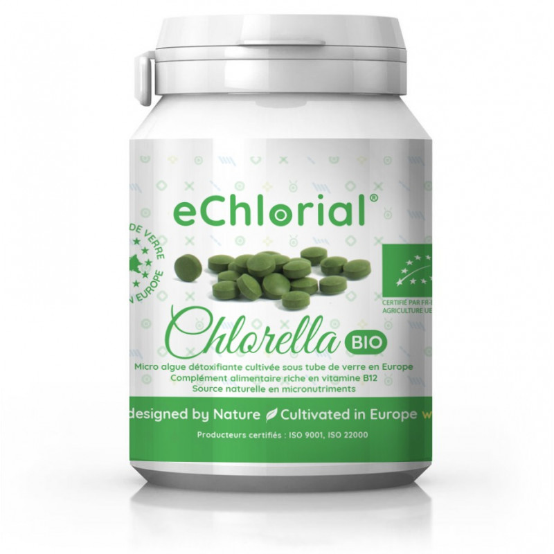 Organic Chlorella Ultra Pure 100g, tablets